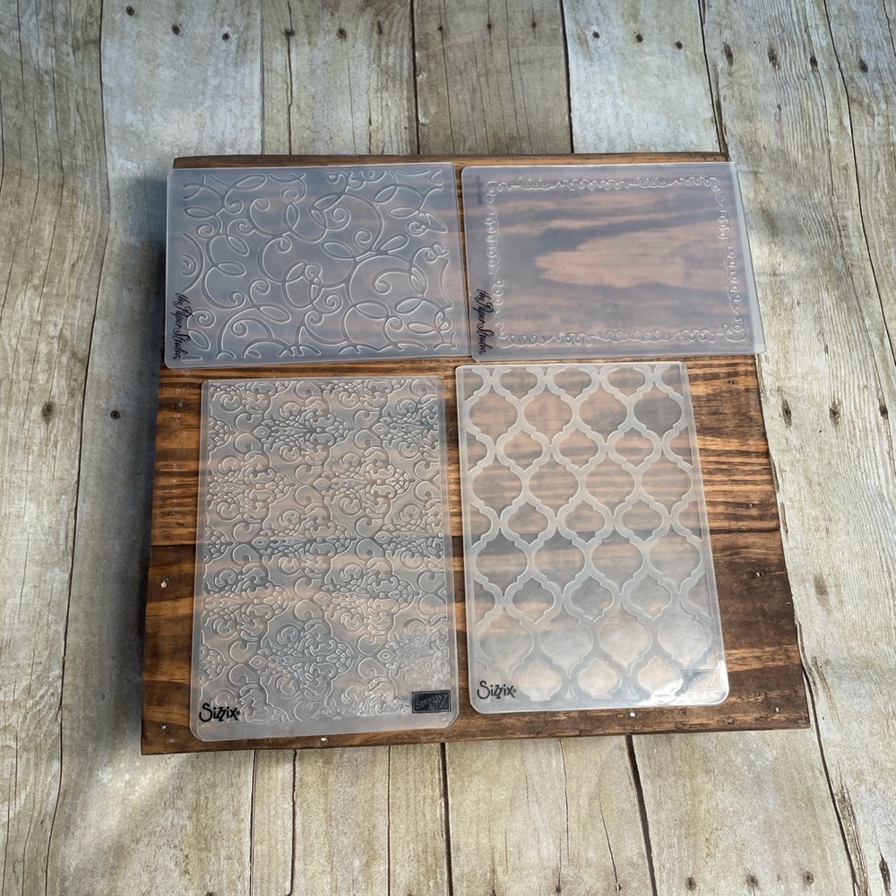 Sizzix Clear Embossing Folders Set